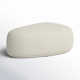 Adna 44'' Triangular Upholstered Ottoman