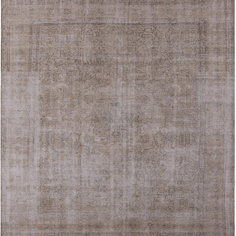 Tapis brun Sacha, Carré 8 pi