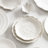French Perle White 12-Piece Dinnerware Set