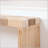 Modern Console Table with Chevron Patterned Top