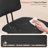 Modern Faux Leather Dining Chairs Set Of 4, Upholstered Kitchen & Dining Room Chairs With Padded Seat And Gold Metal Legs, Contemporary Side Chairs For Dining Room, Living Room, Vanity-1956855528-1956855533