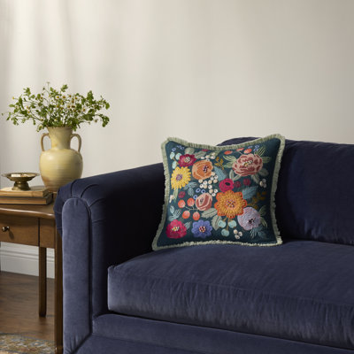 Coussin décoratif de jardin Rifle Paper Company x Loloi