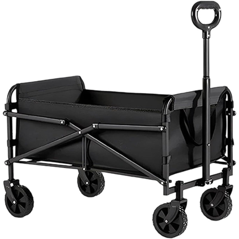 Collapsible Wagon Cart Foldable Utility Wagon for Camping Shopping