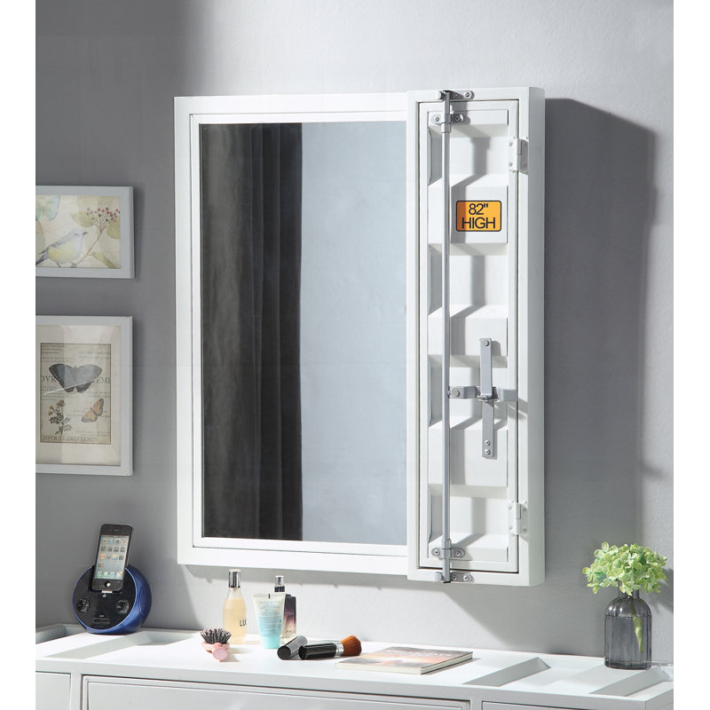 Vanity Mirror, White