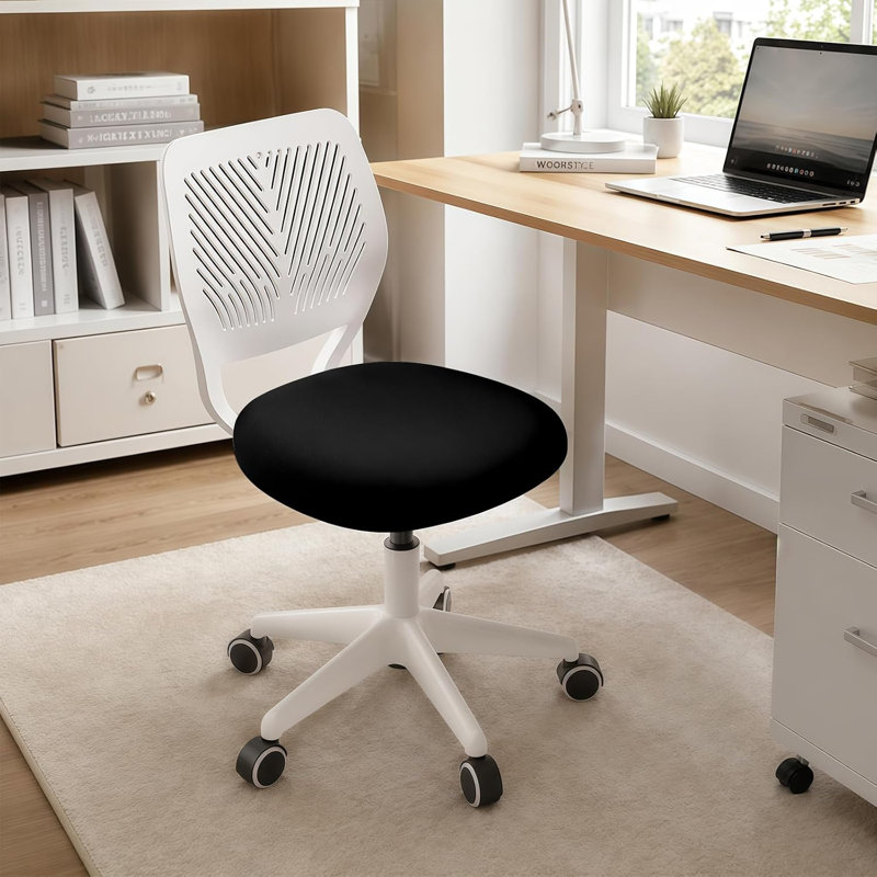 Task Chair, Black White