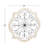 White Wooden Scroll Home Wall Decor with Metal Scroll Work