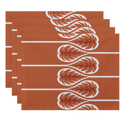 Wagstaff Polyester Floral Rectangle Placemat