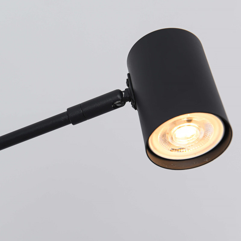 Teague 6 - Light Sputnik Chandelier, Black
