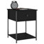 Allums 44cm W Iron Bedside Table-640343853-607737440