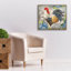 «Ironwork Rooster D» par Jean Plout, art mural sur toile-807281028