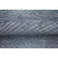 Tapis géométrique en laine / viscose noué à la main bleu / gris-94326848