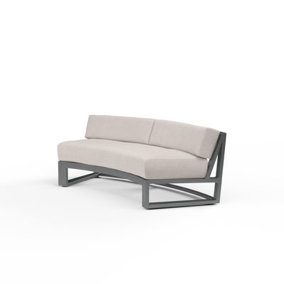 Georgie 69" Sunbrella® Patio Loveseat