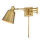 Solstice Single Light Dimmable Swing Arm Sconce