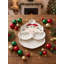 Plateau Pfaltzgraff Winterberry Santa, 12 pouces