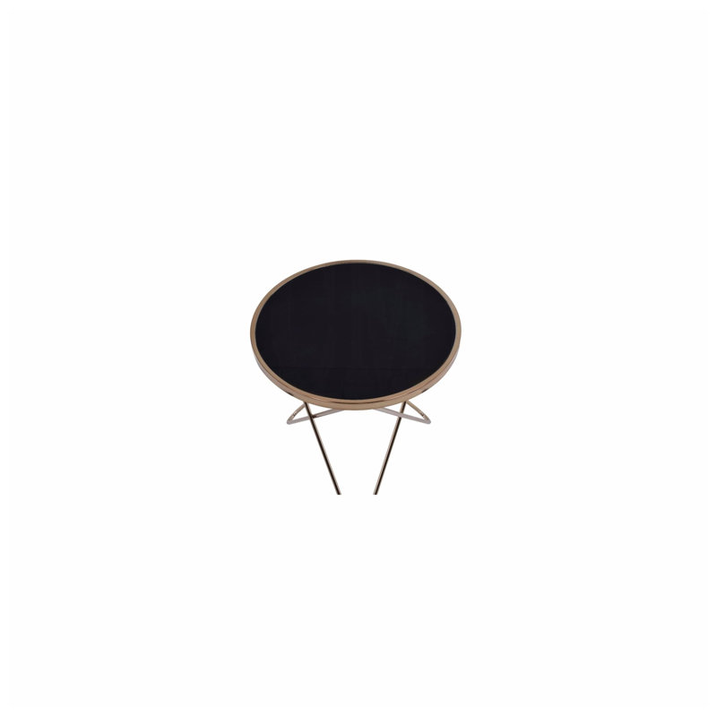 Glass Top End Table