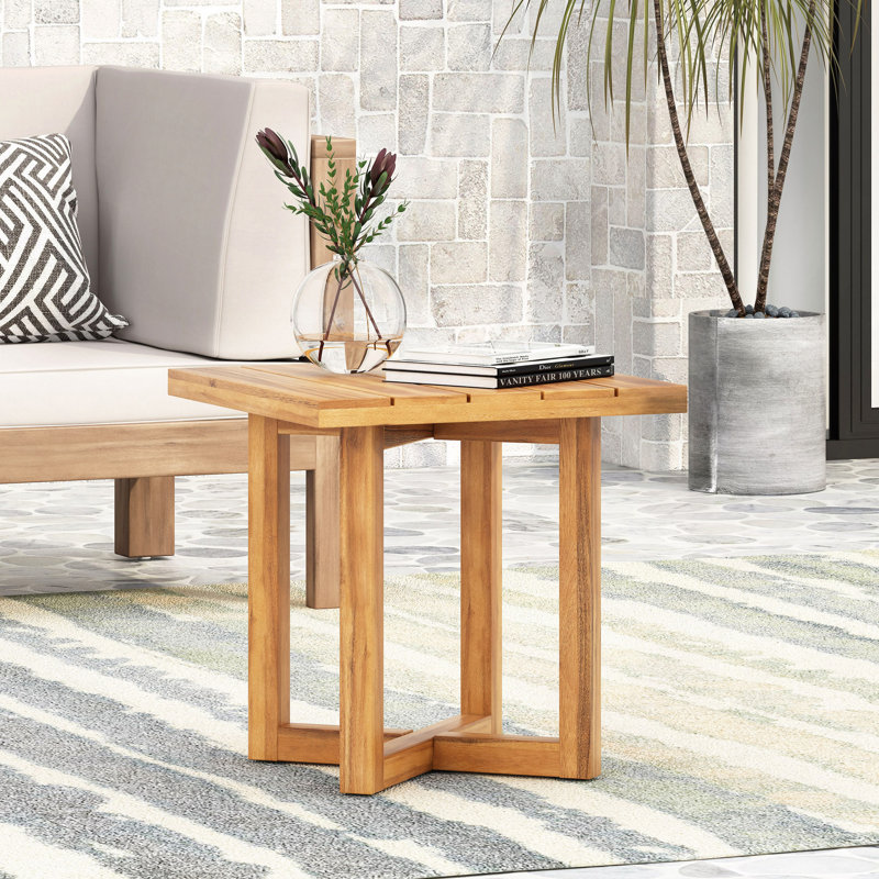 Table d'appoint carrée Ella