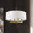 Bartosch 4 - Light Dimmable Drum Chandelier-87465660