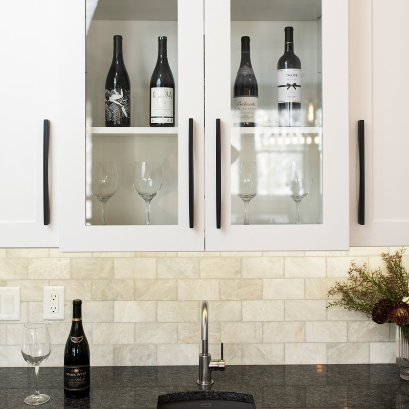 Channel Appliance Pull, 18", Matte Black