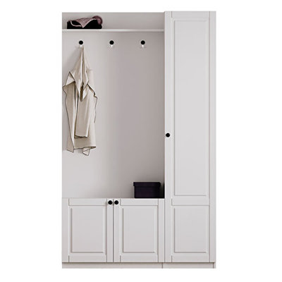 Hall Tree 120cm Wide with Shoe Storage