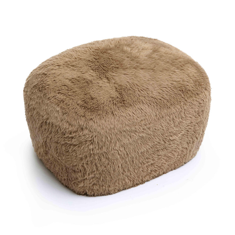 Repose-pieds Amrita, Taupe foncé