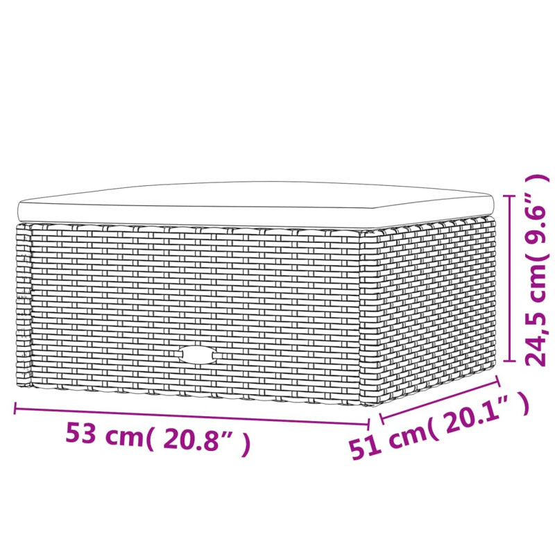 Oreiller carré HH Revival, H 20 po x l 20 po x p 2 po, Rouge