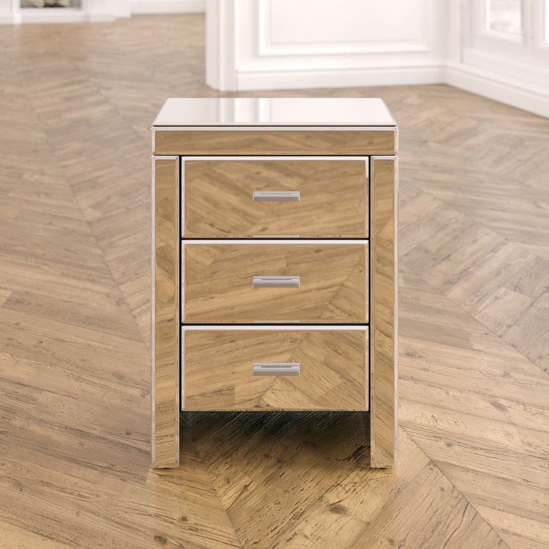 Hector 47cm W Bedside Table