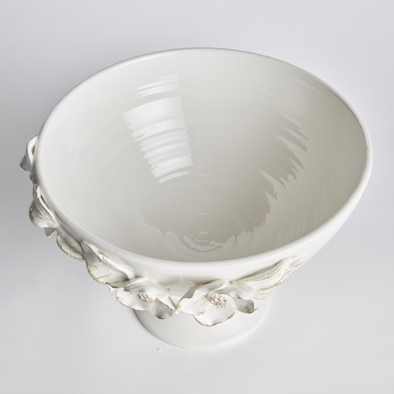 Fiori Ceramic Decorative Bowl
