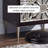 Light Luxury Style Display Cabinet with Glass Door