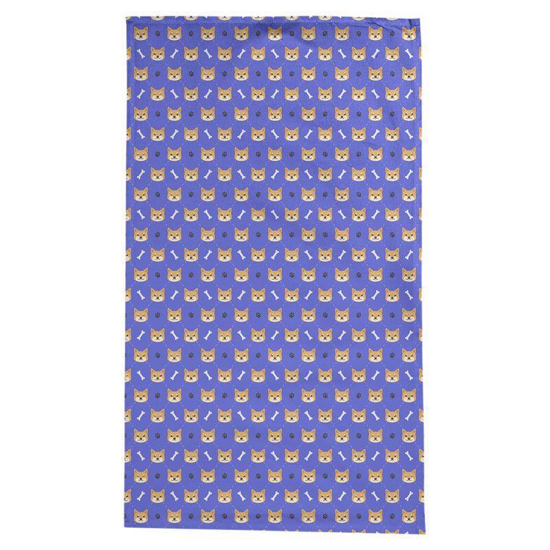 Nappe shiba shiba Avicia, Bleu