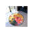 Multicolored Abstract Patterned Round Woven Base Modern Decorative Carpet-897809743
