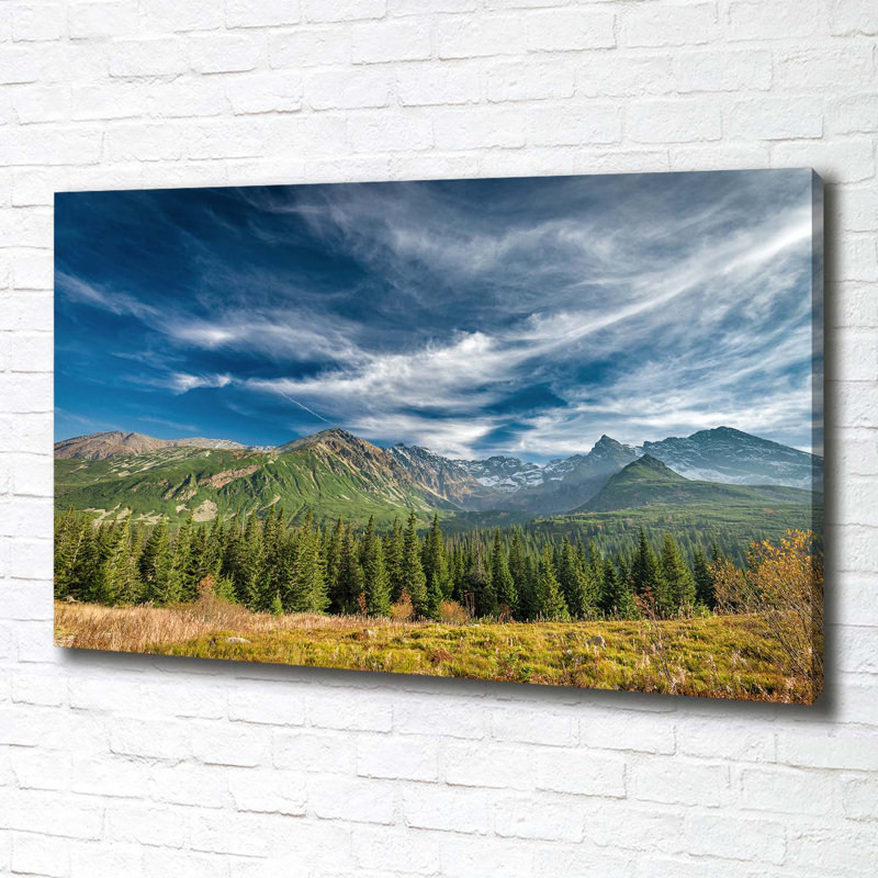 Autumn In The Tatras - Wrapped Canvas Print