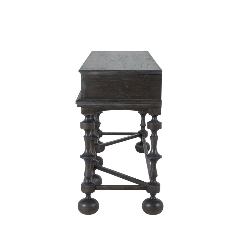 Arrington 76" Console Table, Cerused Ash
