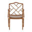 Furniture Classics Sawyer Mahogany Upholstered Arm Chair