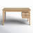 Renaldi Solid Wood Writing Desk