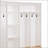 Wide Design Hall Tree with Storage Bench, Minimalist Shoe Cabinet with Cube Storage & Shelves, Multifunctional Coat Rack with 8 Hooks-1099184937