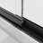Fusion 56"-60''W x 72'' H Double Sliding Framed Shower Door in Matte Black with 5/16" Clear Glass-97178840