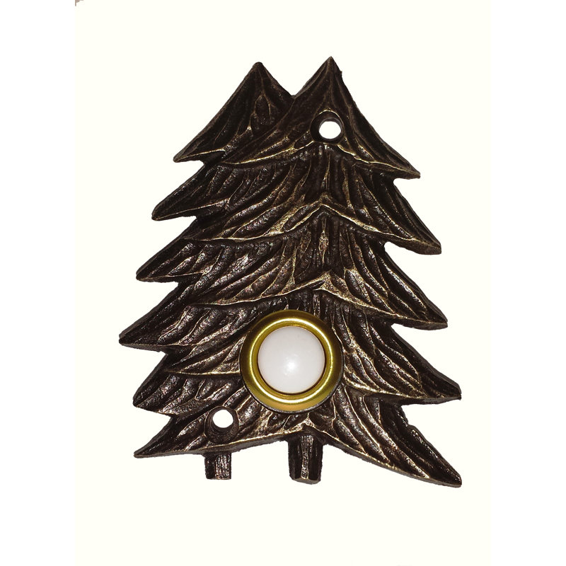 Sonnette de pin simple, Bronze huilé
