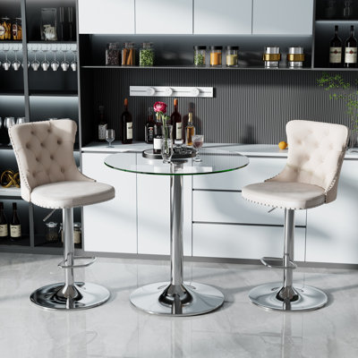 2 - Person Pedestal Dining Set