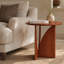 Petite table d'appoint 20 po Mid-Century