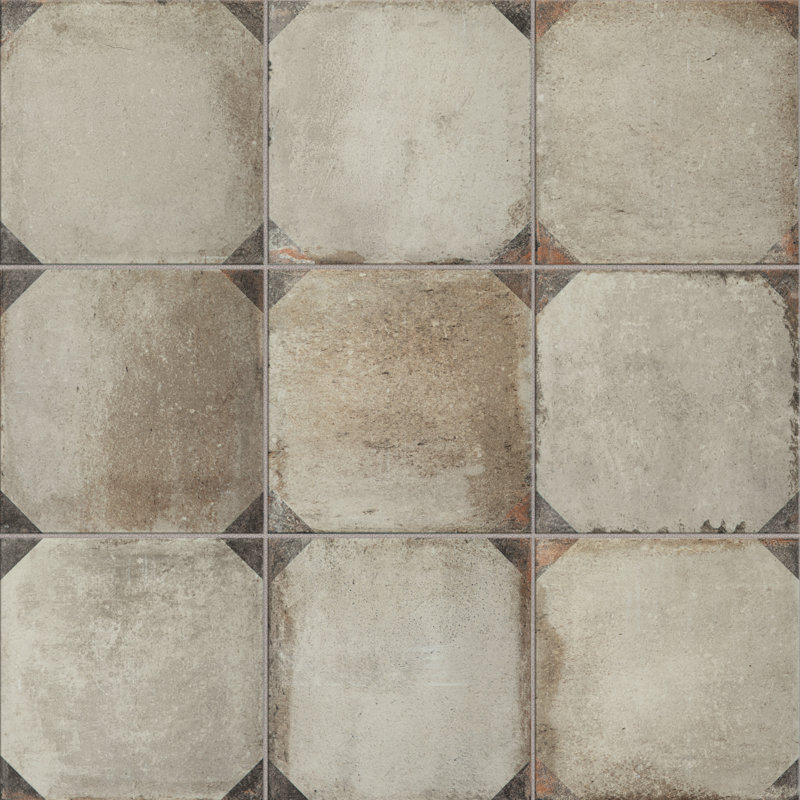 Carreau de mur et de plancher en pierre 9 po x 9 po DAnticatto Decor
