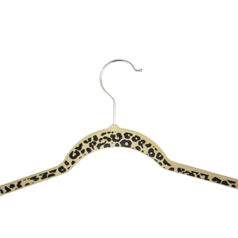 Cintre standard en velours antidérapant pour enfants pour robe / chandail / chandail