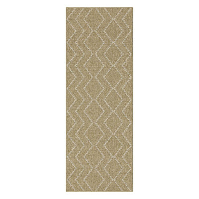 Diamond Motifs Indoor/Outdoor Area Rug