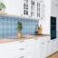 Kaori 50x100 cm Pvc Singular Tile in Blue