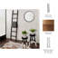 Rustic 6ft Tall Blanket Ladder, Decorative Freestanding Ladder For Storage - 19" x 2" x 76"-1110151853