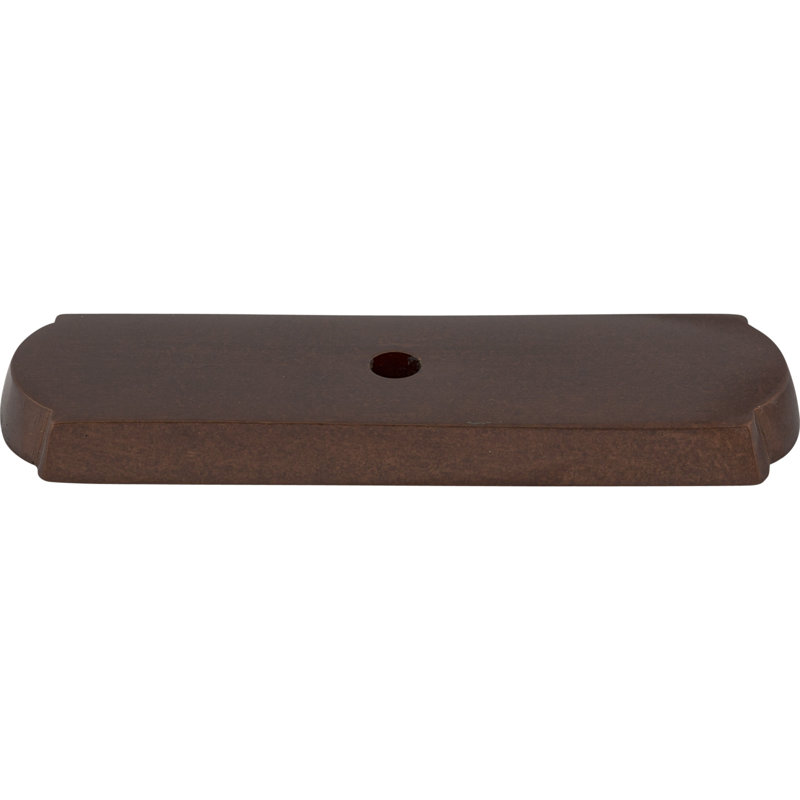 Aspen Rectangle  Backplate, Mahogany Bronze