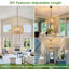 Luminaire suspendu sphère 3 lumières Elma