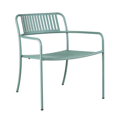Chaise de patio à lattes