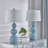 Sabb Ceramic Table Lamps with Linen Shade-1770625058