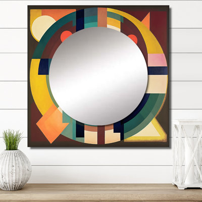 Dahana - Miroir mural moderne Mid-Century pour chambre à coucher