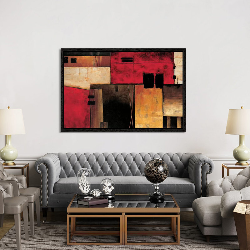 On The Horizon 1 Piece Wall Art on Canvas, 152.5 cm H x 101.5 cm W, Black Framed Canvas